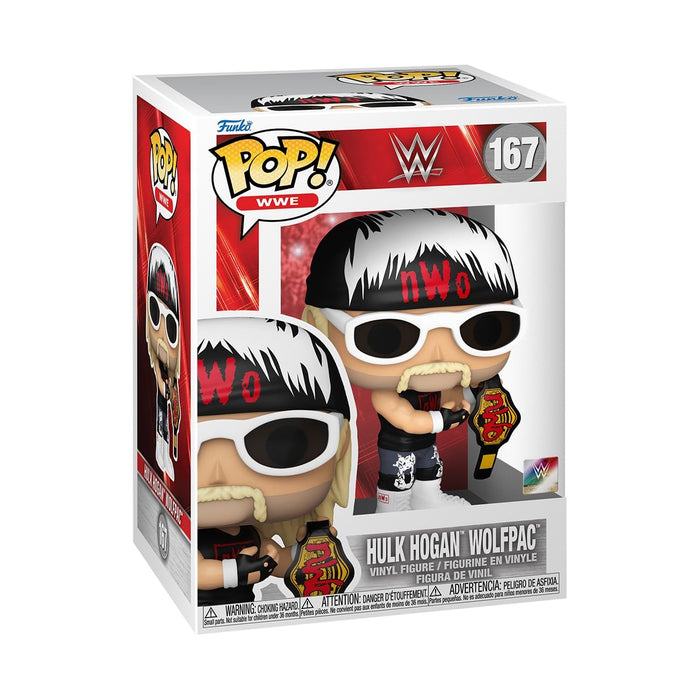 Funko Pop! WWE: Wolfpac Hulk Hogan - Collectable Vinyl Figure - Gift Idea - Official Merchandise - Toys for Kids & Adults - Sports Fans - Model Figure for Collectors and Display