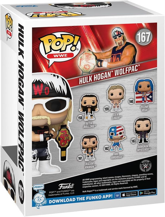 Funko Pop! WWE: Wolfpac Hulk Hogan - Collectable Vinyl Figure - Gift Idea - Official Merchandise - Toys for Kids & Adults - Sports Fans - Model Figure for Collectors and Display