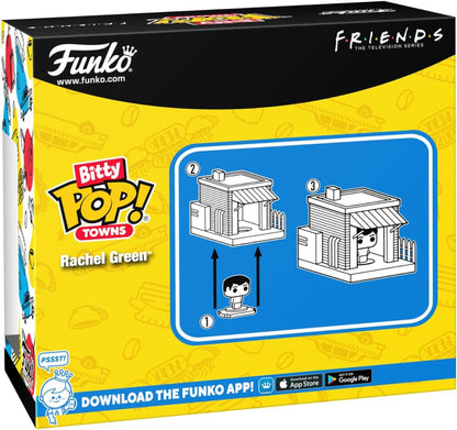 Funko Pop! Bitty Town: Amigos – Rachel Green y Central Perk