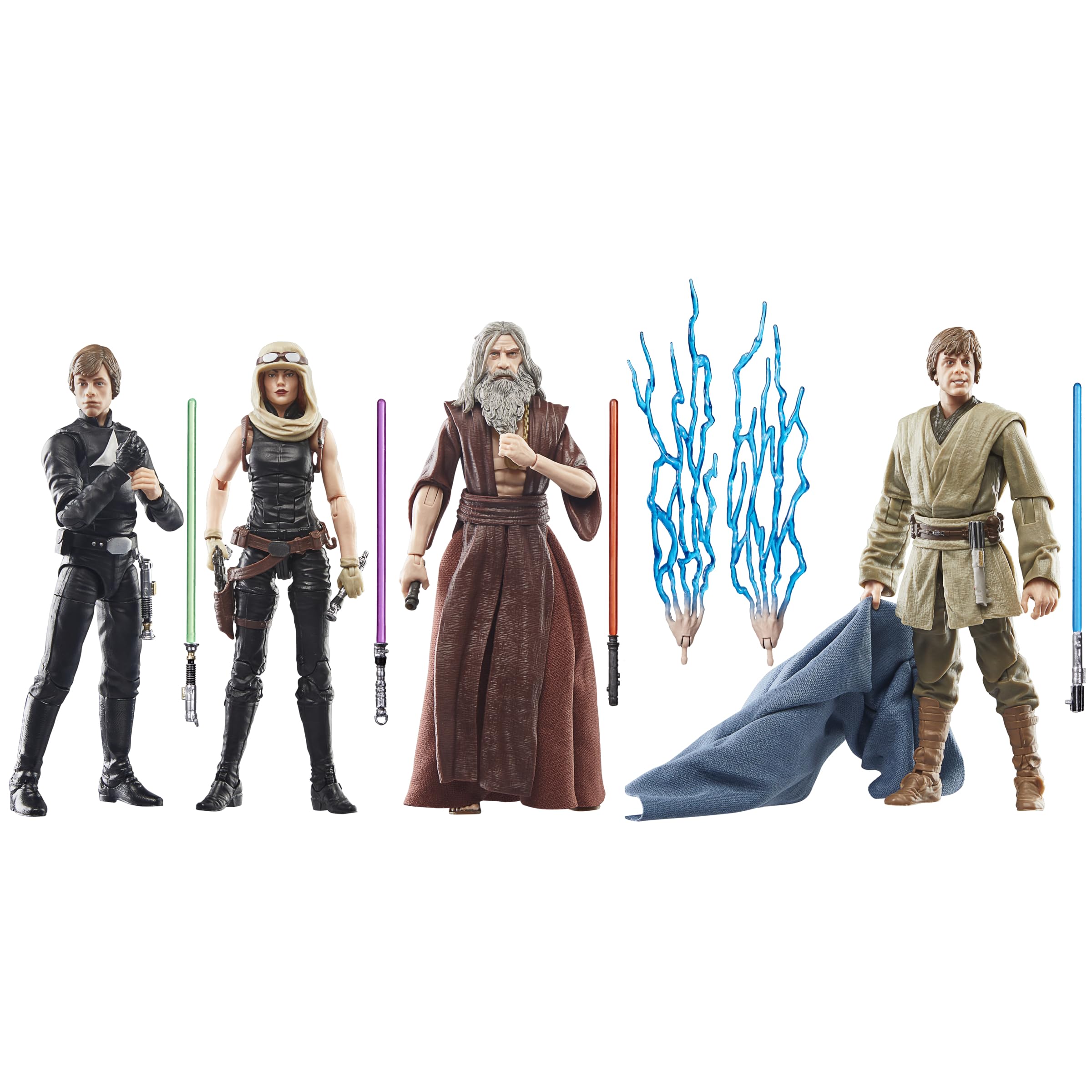 STAR WARS The Black Series The Last Command Luke Skywalker, Luuke, Joruus C'baoth, Mara Jade 6-Inch Action Figures