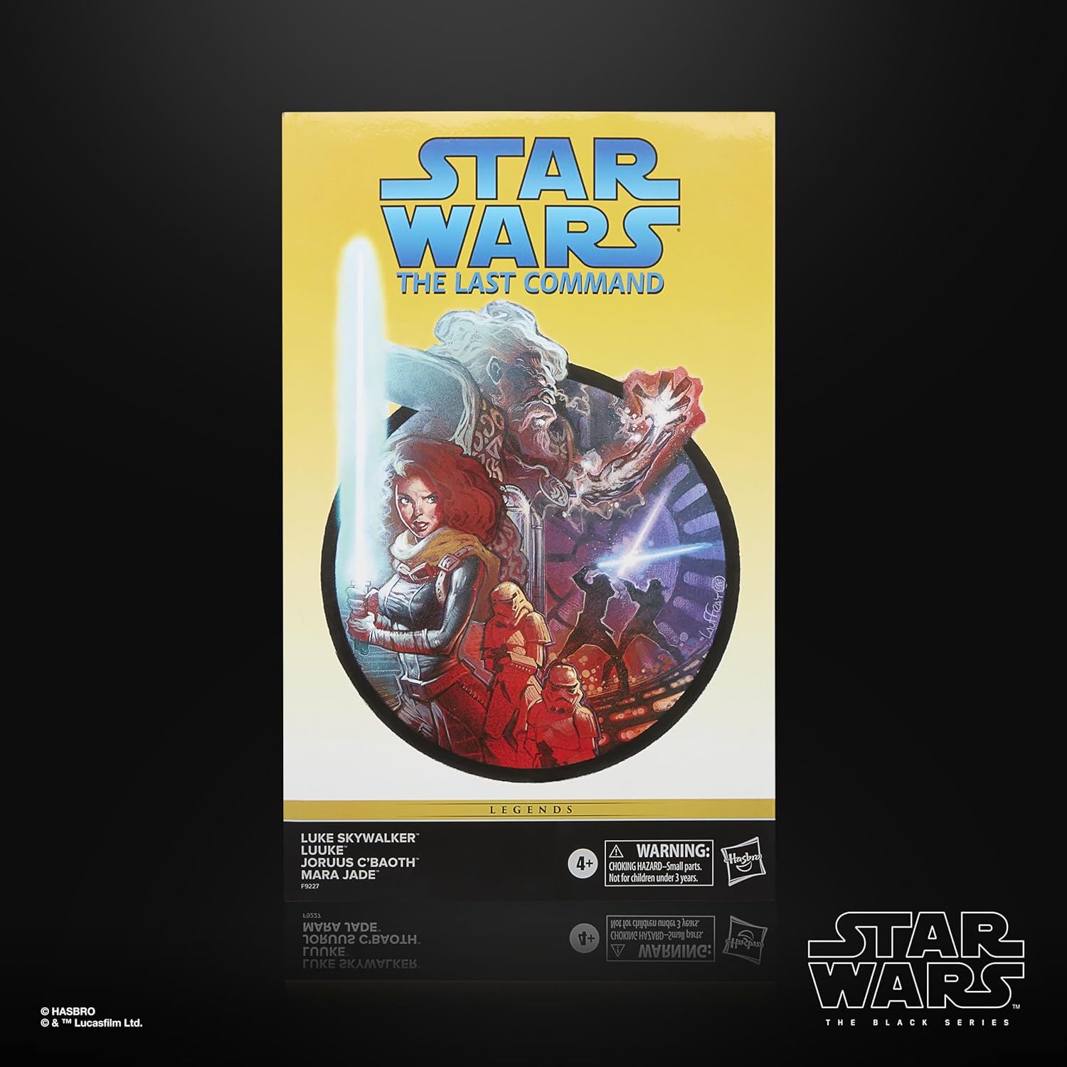 STAR WARS The Black Series The Last Command Luke Skywalker, Luuke, Joruus C'baoth, Mara Jade 6-Inch Action Figures