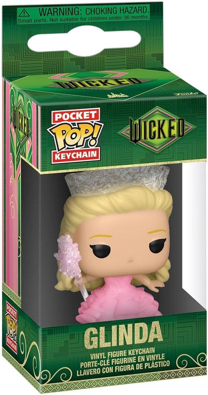 Funko Pop! Keychain: Wicked - Glinda - Novelty Keyring - Collectable Mini Figure - Stocking Filler - Gift Idea - Official Merchandise - Movies Fans - Backpack Decor