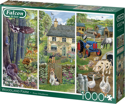 Jumbo 1110500242 Puzzle, Bunt