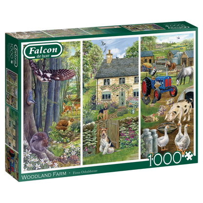 Jumbo 1110500242 Puzzle, Bunt