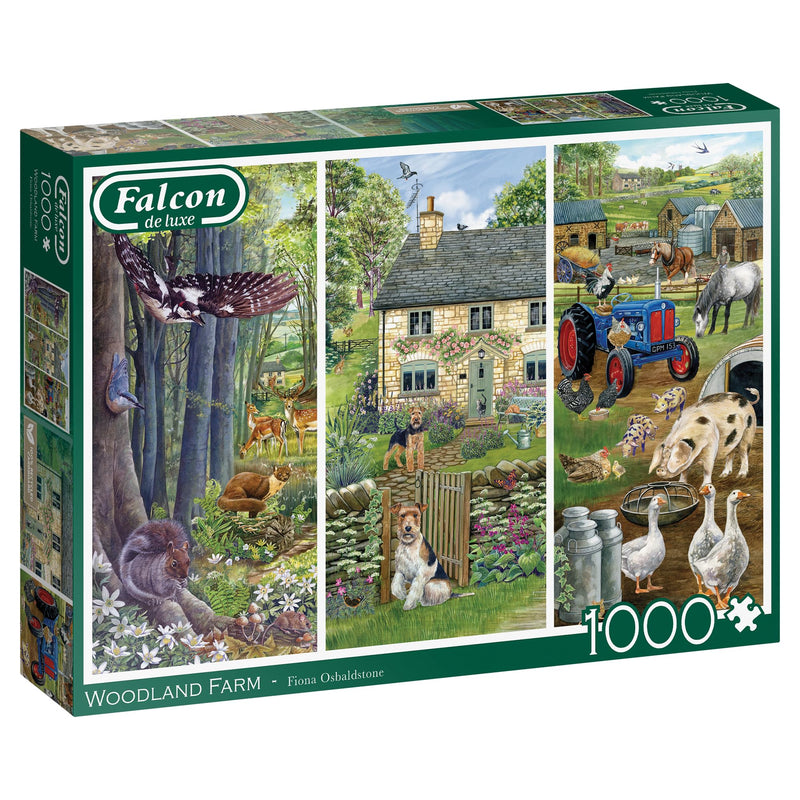 Jumbo 1110500242 Puzzle, Bunt