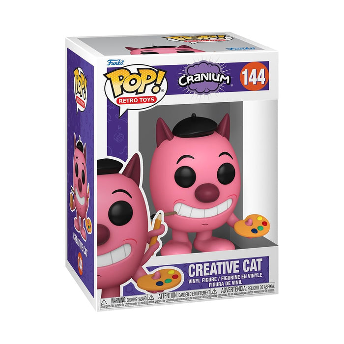 Funko POP! Games: Cranium - Creative Cat - Collectable Vinyl Figure - Gift Idea - Official Merchandise - Toys for Kids & Adults - Games Fans - Model Figure for Collectors and Display