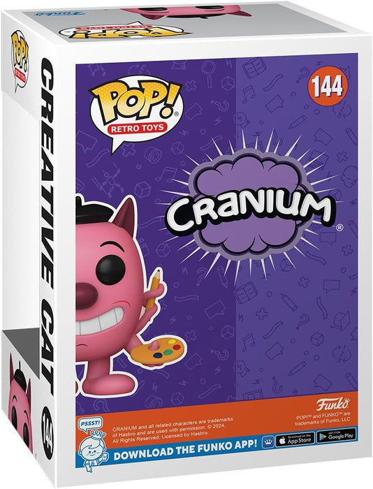 Funko POP! Games: Cranium - Creative Cat - Collectable Vinyl Figure - Gift Idea - Official Merchandise - Toys for Kids & Adults - Games Fans - Model Figure for Collectors and Display