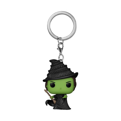 Funko Pop! Keychain: Wicked - Elphaba - Novelty Keyring - Collectable Mini Figure - Stocking Filler - Gift Idea - Official Merchandise - Movies Fans - Backpack Decor
