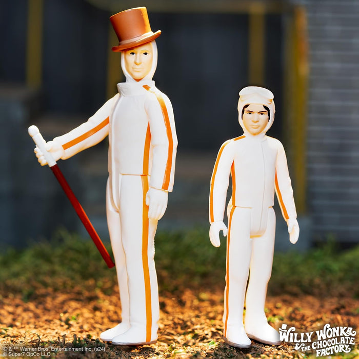 Super7 Willy Wonka & The Chocolate Factory Reaktionsfiguren Wave 03 - Mike Teevee (White Suit) Actionfigur