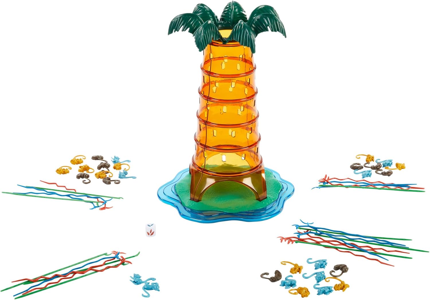 Tumblin’ Monkeys Rockin’ Tree Party Game for Family Nights, Game Nights, Travel & Camping, HTW65
