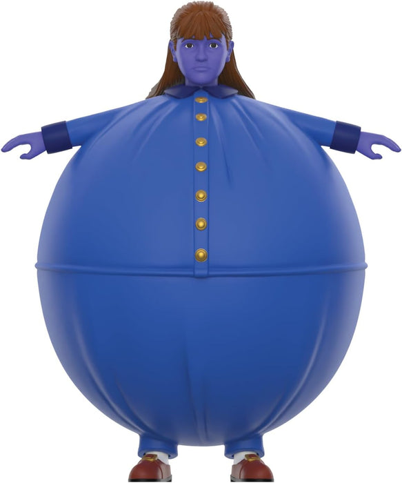 Super7 Willy Wonka & The Chocolate Factory Reaktionsfiguren Wave 03 - Violet Beauregarde (Blueberry) Actionfigur