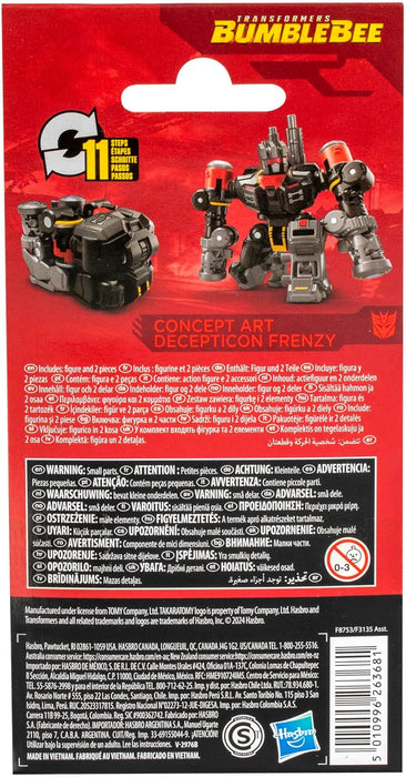 Transformers Studio Series Core Bumblebee Concept Art Frenzy Action Figure