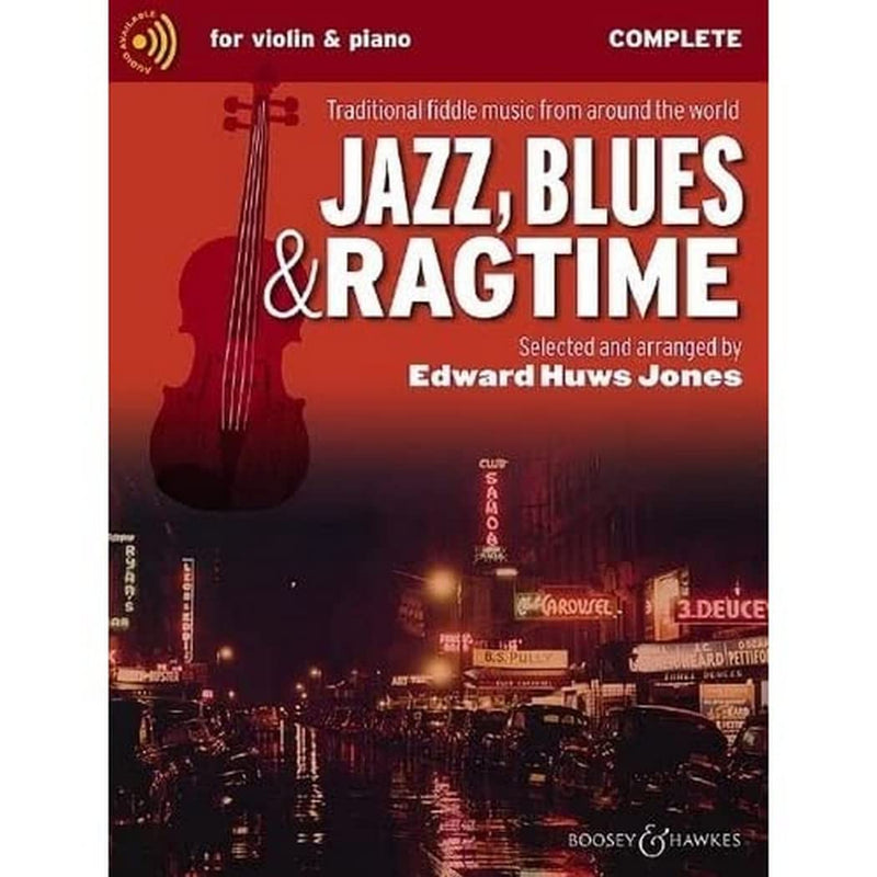 Jazz, Blues and Ragtime: Traditional Fiddle Music from Around the World (Fiddler Collection