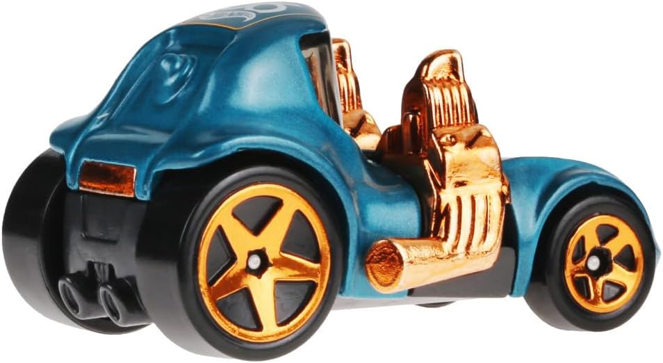 Hot Wheels Pearl and Chrome Series 1/64 Scale Tooned Twin Mill 5/6 HVX08 Diecast Collectors Model Car