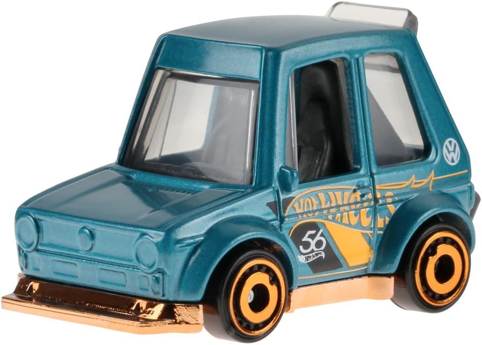 Hot Wheels Pearl and Chrome Series 1/64 Scale Tooned Golf Mk1 4/6 HVX07 Diecast Collectors Model Car