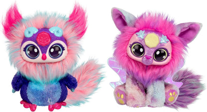 Magic Mixies Magical Gem Surprise Cauldron, With New Shimmer Eyes! Reveal an Mixie Plushie from the Fizzing Cauldron and Discover 2 Magical Lunar Gem Surprises!