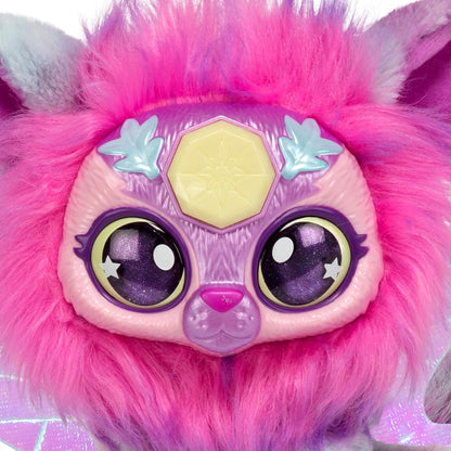 Magic Mixies Magical Gem Surprise Cauldron, With New Shimmer Eyes! Reveal an Mixie Plushie from the Fizzing Cauldron and Discover 2 Magical Lunar Gem Surprises!