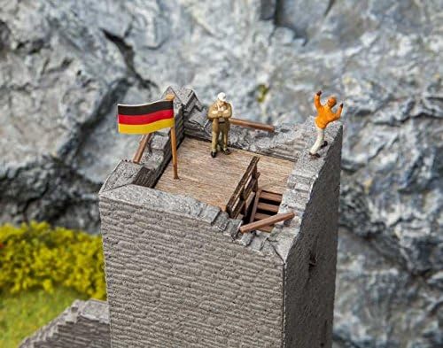 Faller FA 130585 Castle Ruin HO Scale Building Kit Bauset, Grau, Braun, One Size
