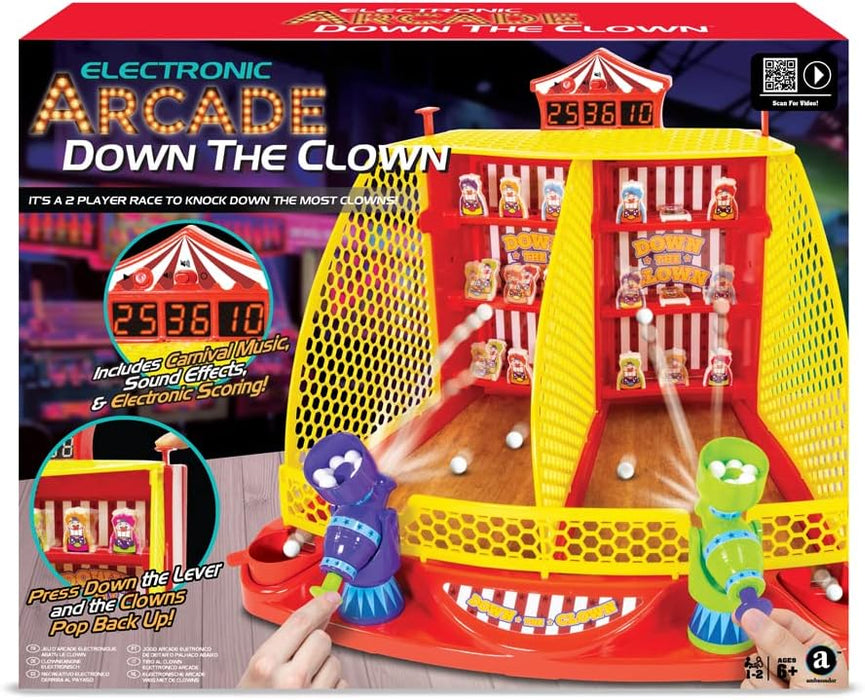 Ambassador- Electronic Arcade Down The Clown Juego, Multicolor, Large (GA2103