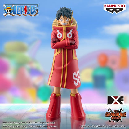 Banpresto - One Piece - Monkey D. Rufy (ver.B), Bandai Spirits DXF ~ La serie Grandline ~ Figura