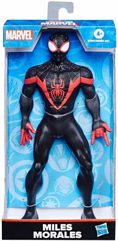Marvel Hasbro Avengers Miles Morales Action-Figur, 24 cm große Figur im Design zu den Comics, für Kids ab 4 Jahren, Multi, One Size