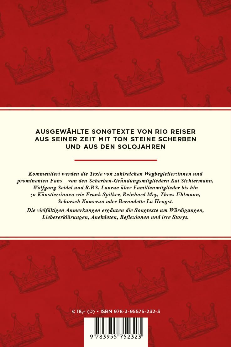 ICH WILL ICH SEIN (AUSGEWAHLTE SONGTEXTE)