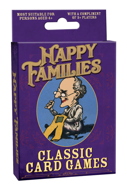 Cheatwell Games Happy Families Card Game - Collect Card Sets - Family Fun Ideal For All Ages From 4 Years Up