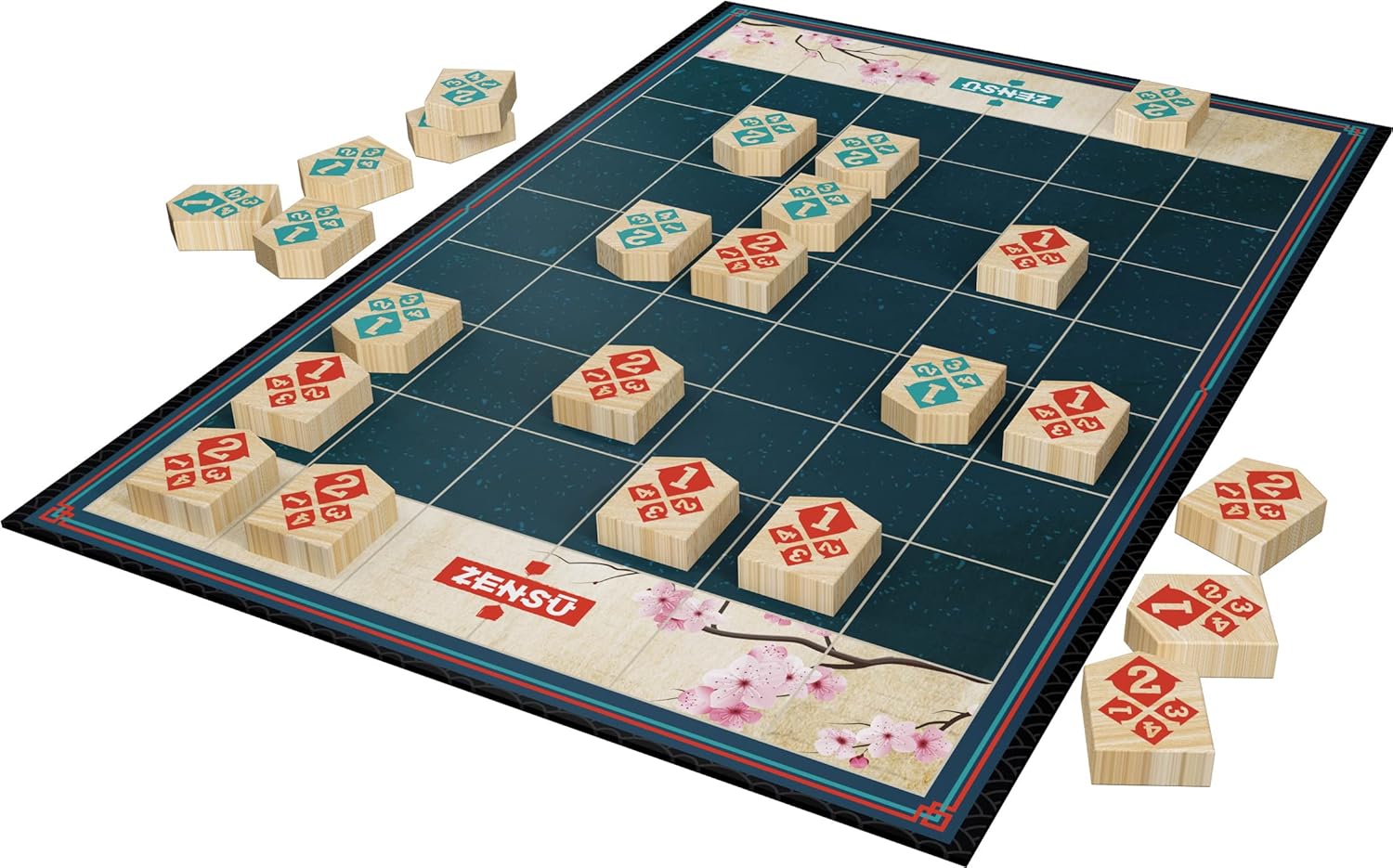 Cheatwell Games Zensu | Strategy Board Game, Multicolor/Assorted
