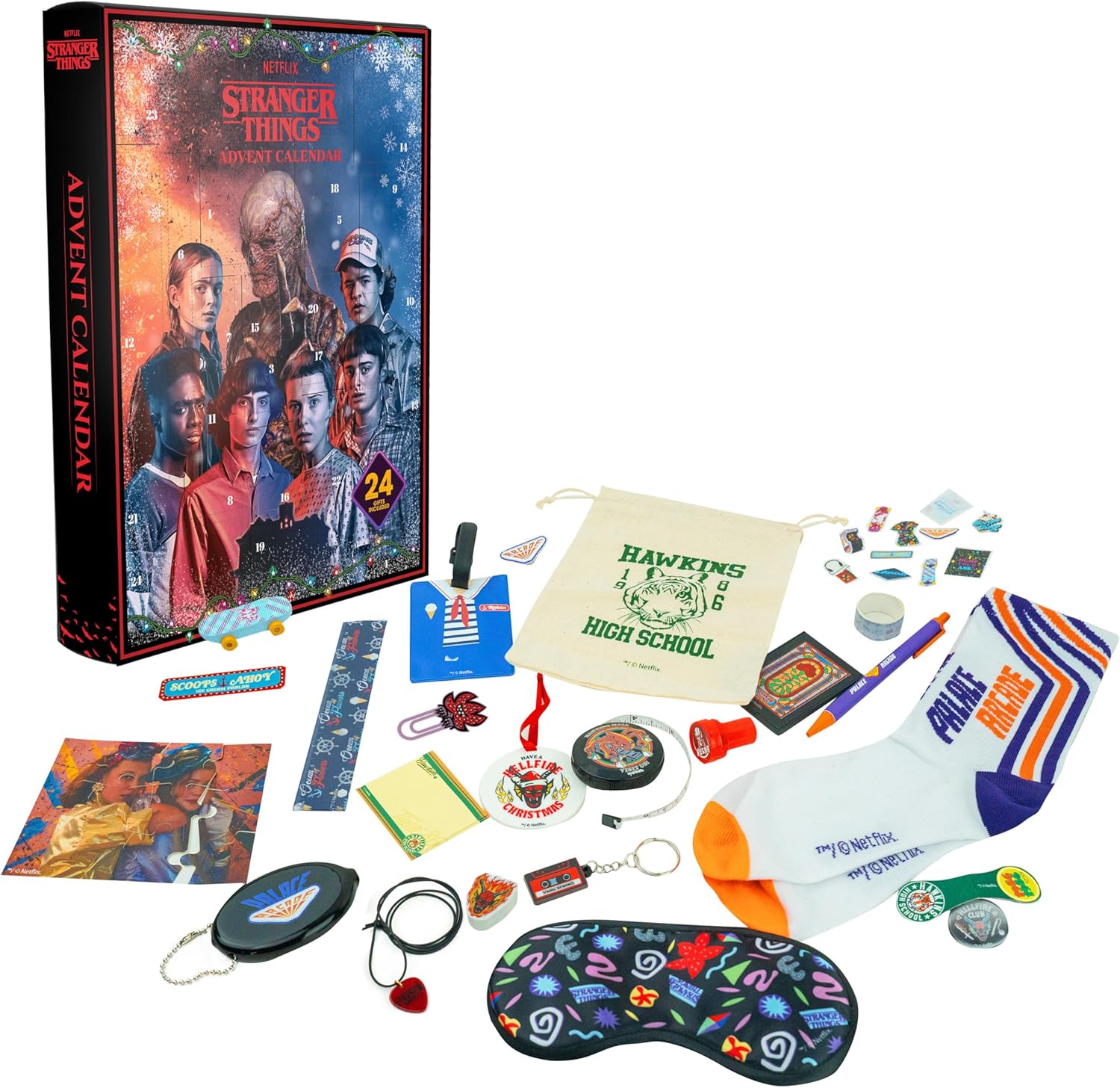 Cinereplicas - Stranger Things Advent Calendar 2024 - Official License