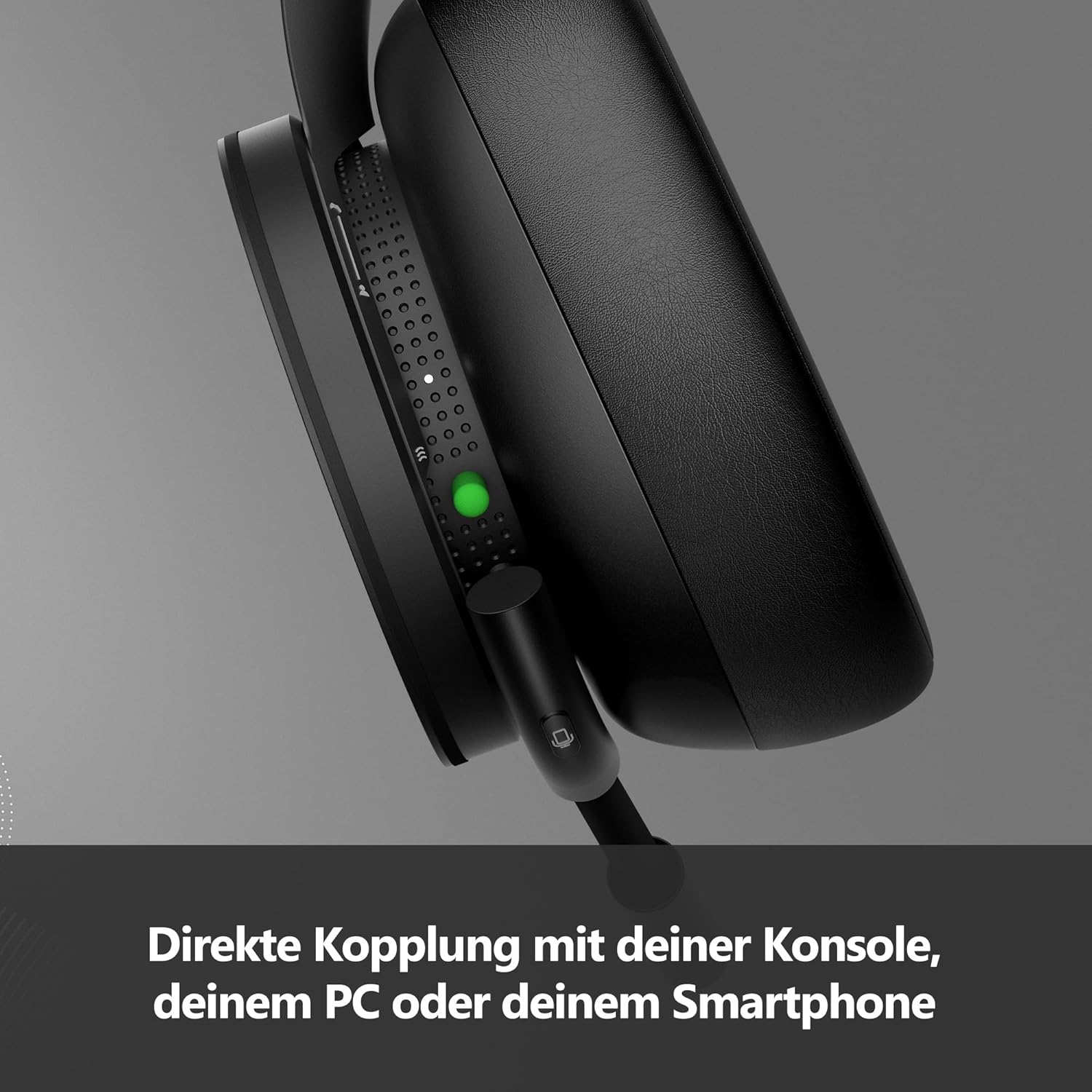 Microsoft Xbox Wireless Headset EN/FR/DE/IT/PL/PT/RU/ES pa EMEA 1 License Kabellos, MICROSOFT XBOX Wireless Headset Black, Xbox Wireless Headset Series X|S, One, en Windows-apparaten Draadloos
