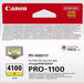 Canon PFI-4100Y Genuine Printer Ink Cartridge - High Performance & Fade Resistant Ink (1 x Yellow Cartridge) - Compatible with imagePROGRAF PRO-1100