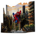 McFarlane Toys - Marvel Spider-Man Posierte Figur im Maßstab 1:10 mit Szene (Spider-Man #6