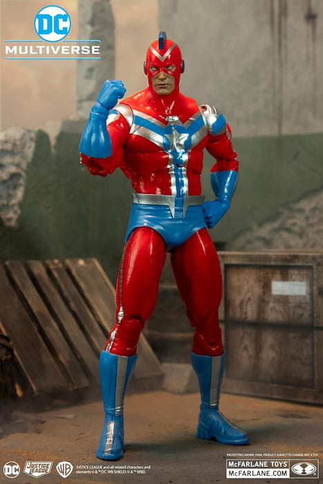 DC Multiverse 17,8 cm – Commander Steel (JSA) (Gold Label