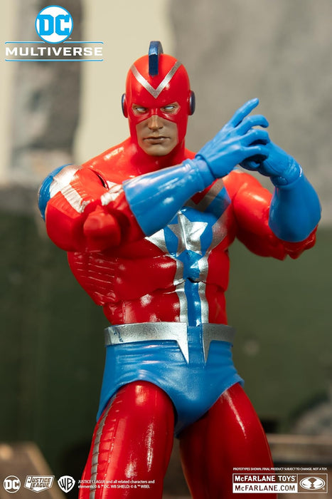 DC Multiverse 17,8 cm – Commander Steel (JSA) (Gold Label