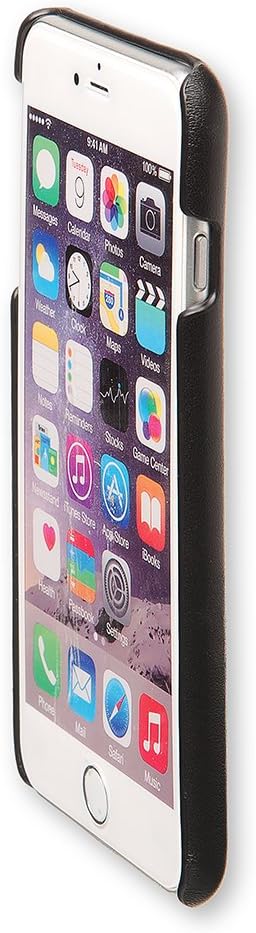Moleskine Classic Hard Case for iPhone 6/6s/7/8 - Protective Hard Case for Smartphone with XS Volant Journal for Notes - Colour Black