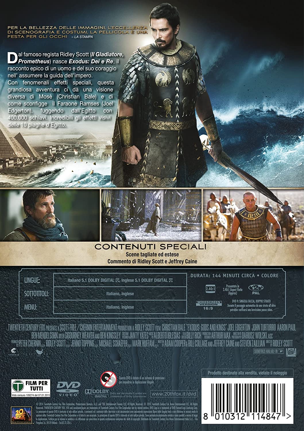 exodus - dei e re dvd Italian Import