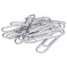 Whitecroft TS-120288 Essentials Small Lipped Paper Clip, 22mm, Pack of 1000