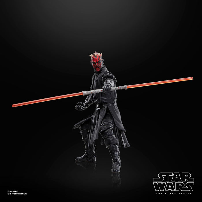 Star Wars The Black Series Qui-Gon Jinn, Darth Maul, Obi-Wan Kenobi Star Wars: The Phantom Menace 6 Inch Action Figures