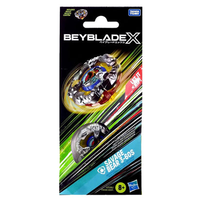 Beyblade X Savage Bear3-60S Top Booster Pack Set