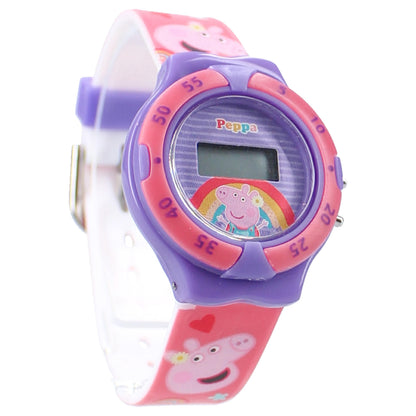 Vadobag Peppa Pig – Kids Time – Digitale Armbanduhr für Kinder – Farbe Rosa