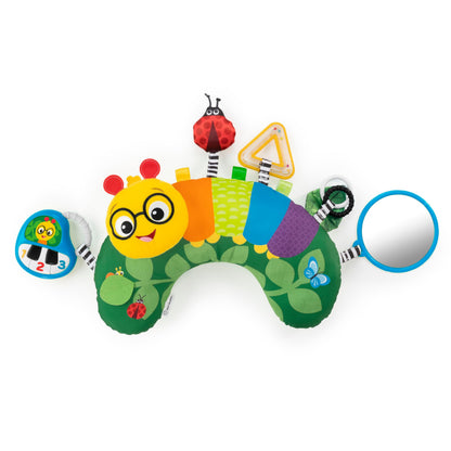Baby Einstein, Cojn de Actividades para el Tiempo Boca Abajo Cal-a-Pillow, multisensorial, la Oruga Cal, Desde recin Nacidos