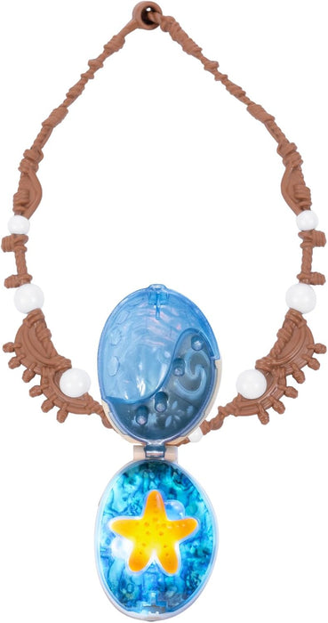 Moana 2 Disney’s Necklace Magical Seashell Star Light-Up Necklace by Jakks Pacific, For Girls Role Play and Dress Up Officially Licensed by Disney