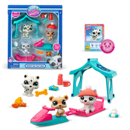 Littlest Pet Shop - Snowy Day Play Pack (00534)