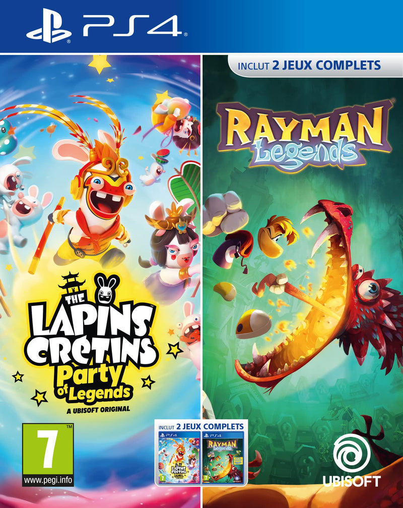 Compilation Lapins Cretins: Party Of Legends & Rayman Legends