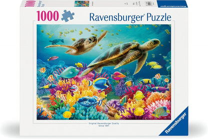 Ravensburger Puzzle 12000577 Blaue Unterwasserwelt 1000 Teile Puzzle