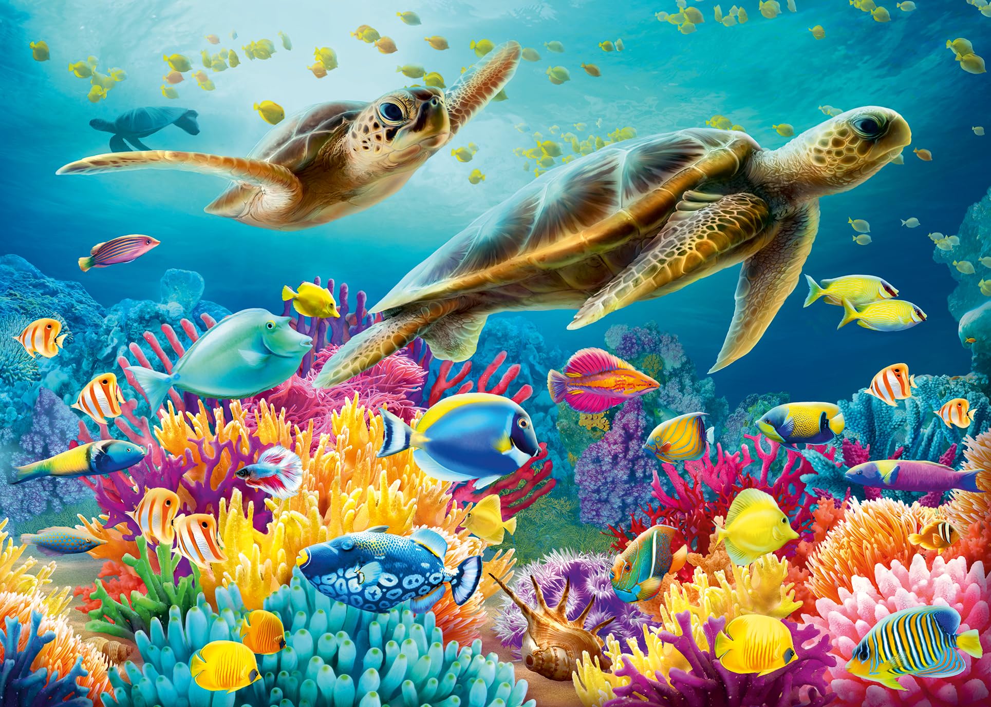 Ravensburger Puzzle 12000577 Blaue Unterwasserwelt 1000 Teile Puzzle