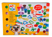 Simba 106324614 Art & Fun Leklera Set Large Set by Spielera von Kunst & Spaß, Contains 10 x 40 g Leklera, Shapes and More Accessories, 55 Pieces, from 3 Years