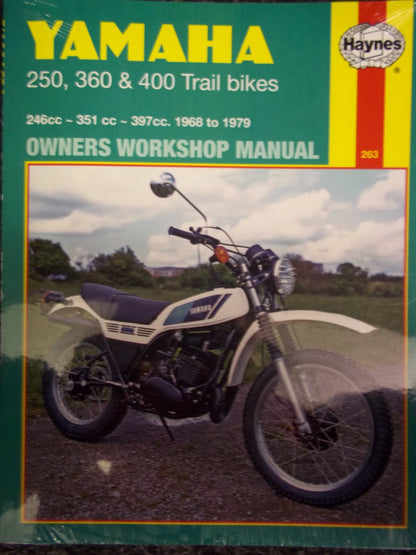 Yamaha 250 360 & 400 Trail Bikes