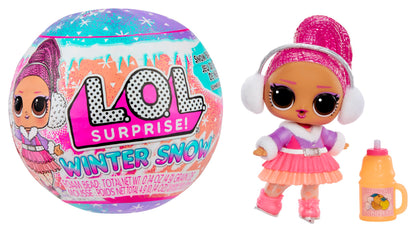 L.O.L. Surprise! Winter Snow Tot - 1 Verzamelpop met Magische Sneeuwverrassing, Geblindeerde Verpakking, 8 Verzamelbare Poppen, met IJzig Coole Kleding en Accessoires, voor Kinderen Vanaf 4 Jaar