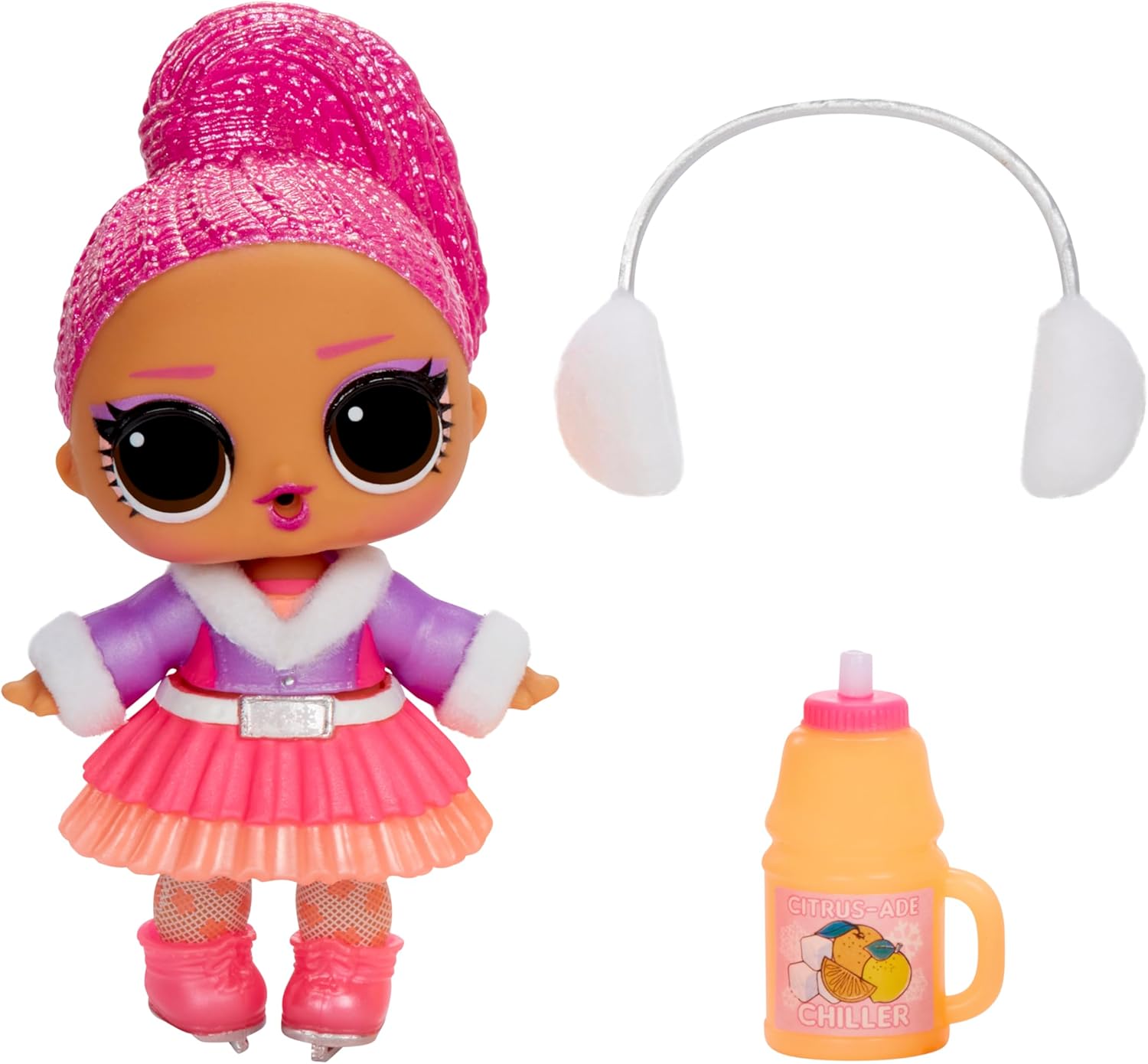 L.O.L. Surprise! Winter Snow Tot - 1 Verzamelpop met Magische Sneeuwverrassing, Geblindeerde Verpakking, 8 Verzamelbare Poppen, met IJzig Coole Kleding en Accessoires, voor Kinderen Vanaf 4 Jaar